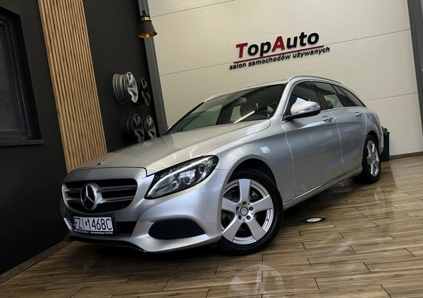 Mercedes-Benz Klasa C cena 72900 przebieg: 140000, rok produkcji 2014 z Połczyn-Zdrój małe 667